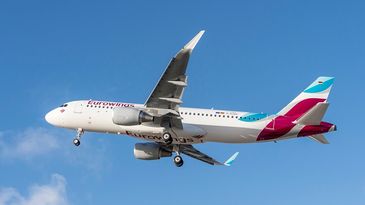 Eurowings Airbus A320 Blue Sky